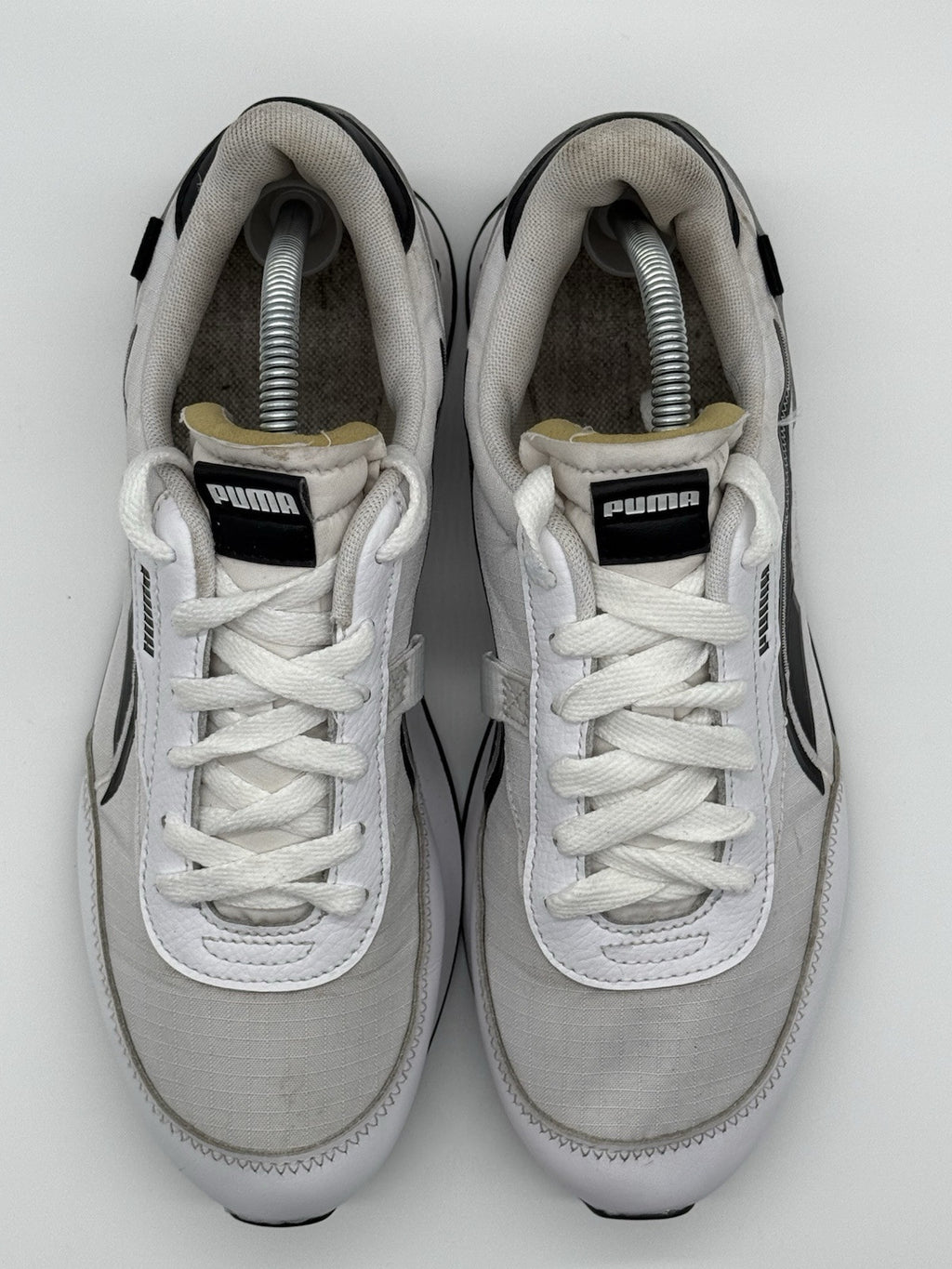 Puma Future Rider Twofold White Black UK 6.5 EUR 40 380591 05 No Insoles