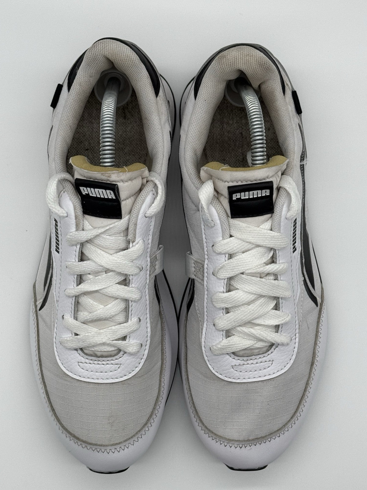 Puma Future Rider Twofold White Black UK 6.5 EUR 40 380591 05 No Insoles