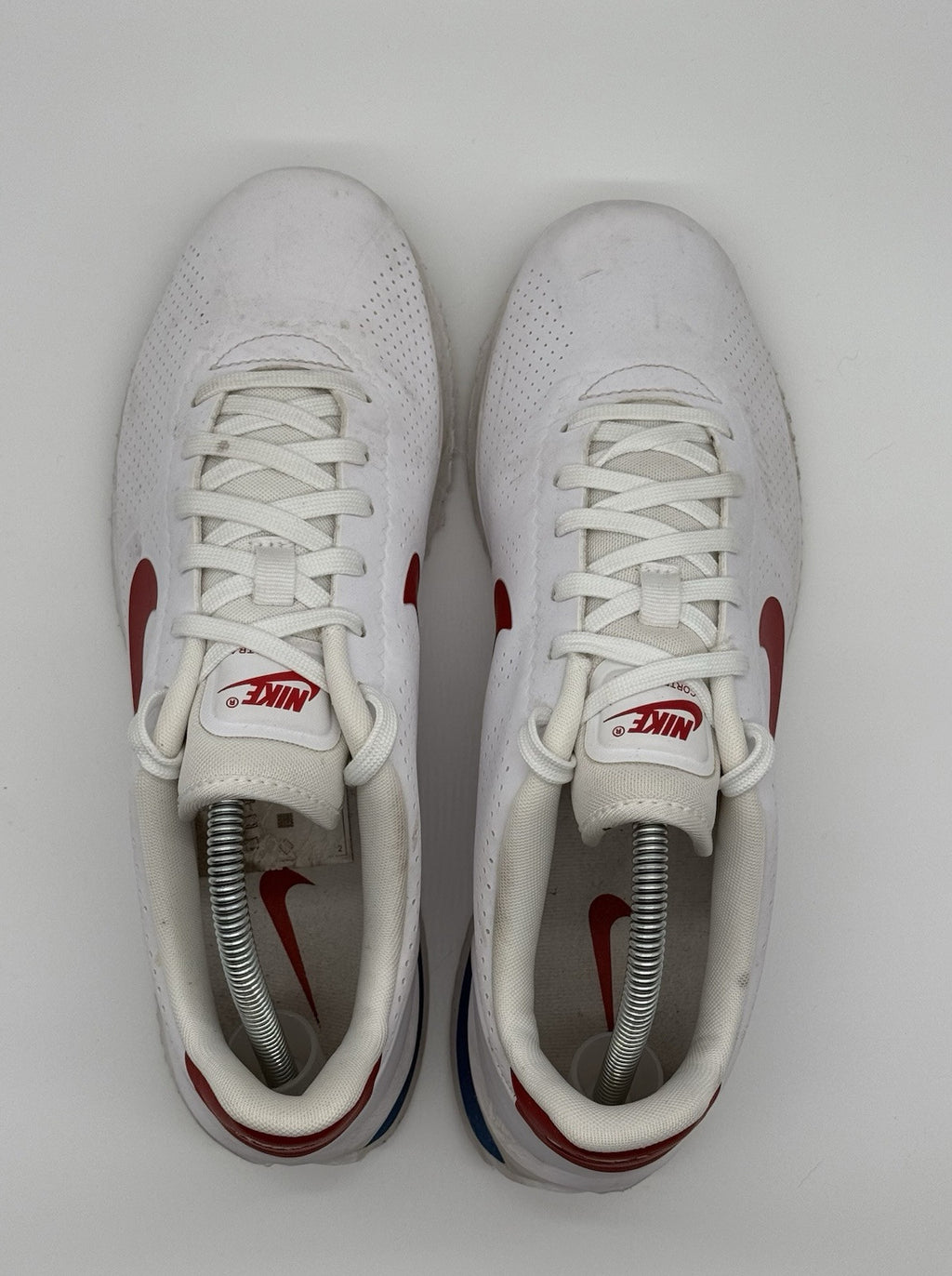 Nike Classic Cortez Ultra Moire OG (845013-100) Forrest Gump White Red Mens UK 7