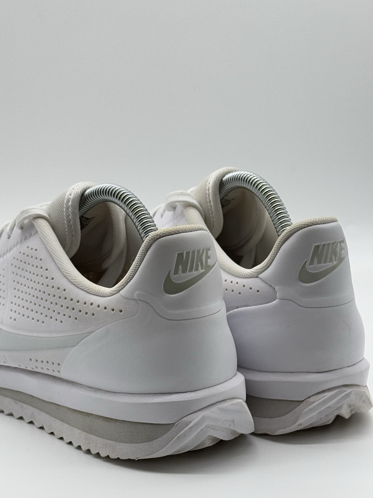 Nike Cortez Ultra Moire "Triple White" Trainers UK 7 EUR 41 (845013 101)
